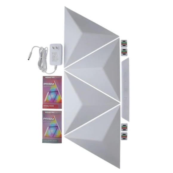 Monster Smart Prism Modular 3D LED Art Panels Starter Kit - Picture 4 of 7